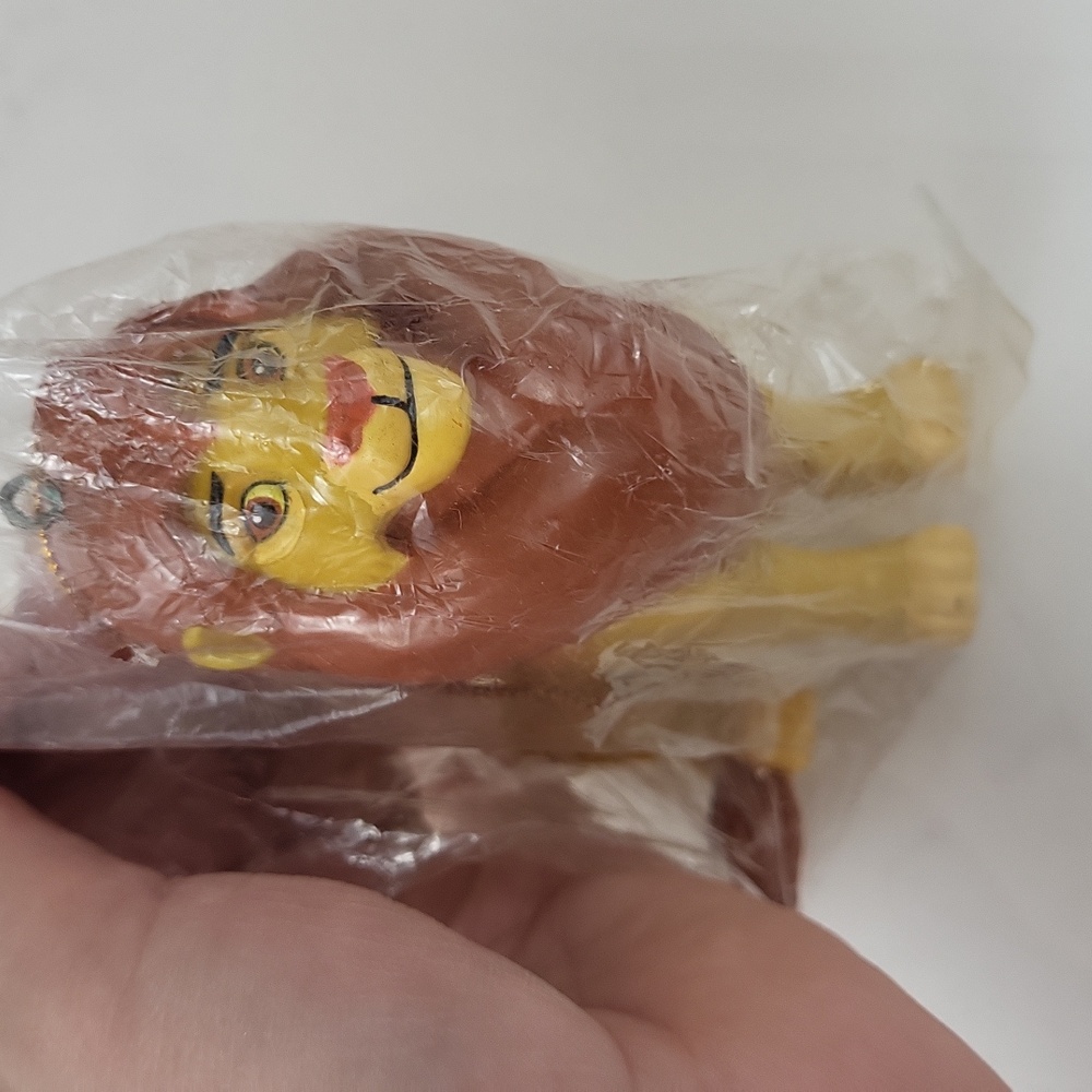 Vtg New Kurt Adler Lion King Adult Simba PVC Christmas Ornament